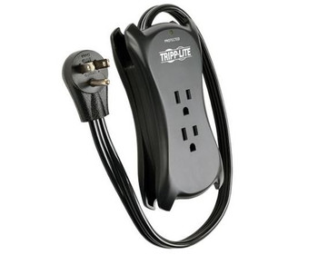 18" Protect It! 3-Outlet Travel-Size Surge Prot