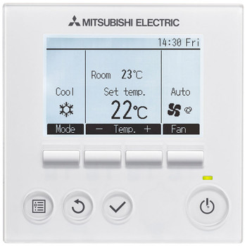 Mitsubishi PAR-33MAA-J Programmable Wall Mounted Wired Remote Controller