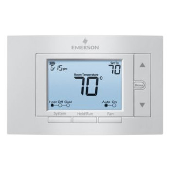 Emerson 1F85U-22NP, 80 Series Universal 2H/2C Non-Programmable Thermostat