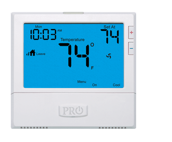 Pro1 IAQ T755 Touchscreen 3 Hot/2 Cold 7 Day Thermostat with 6-Inch Screen