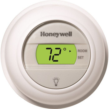 Honeywell T8775A1009, Round Non-Programmable, Heat Only, Digital Thermostat