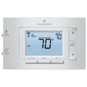 Emerson 1F83C-11PR, 80 Series Single Stage Programmable Digital Thermostat 1H/1C