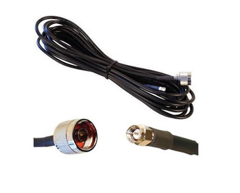 20 ft 240-series Low Loss Cable with N-Male to SMA-Male Connectors