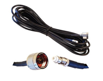 20 ft 240-series Low Loss Cable with N-Male to FME-Female Connectors