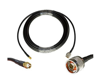 25ft LMR 400-series Equivalent Low Loss Cable with N-Male to SMA-Male Connectors