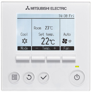 Mitsubishi Electric Remote Control - PAR-41MAAU Wired Thermostat