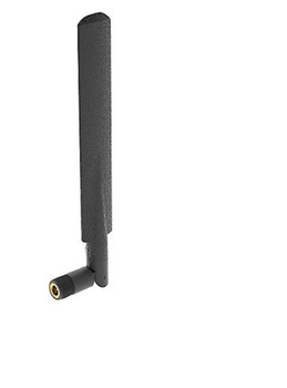 2.4/5 GHz 2/4 dBi Omnidirectional Paddle Wi-Fi Antenna, SMA Male