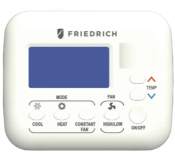 Friedrich PFAXWC1 Wired Intelligent Wall-Mounted Thermostat