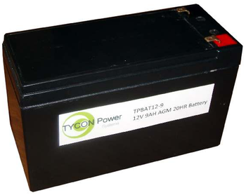 Tycon Power Systems TPBAT12-9 12V 9Ah Valve Regulated Sealed Battery