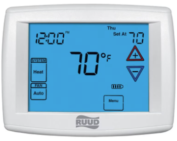 Ruud UHC-TST412MDMS Programmable Thermostat