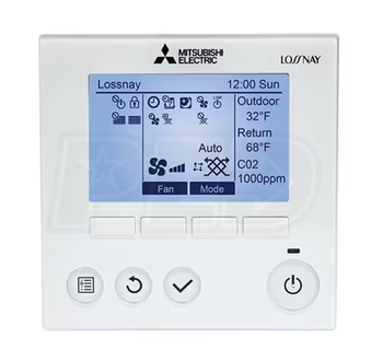 Mitsubishi PZ-62DR-EA  Programmable Lossnay Controller For RVX2 Units