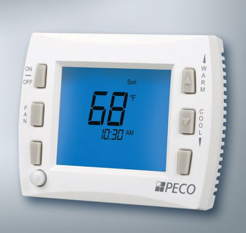 Peco T8532OCC-001 2H/2C, 24 VAC Occupancy Thermostat