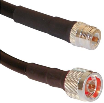 100ft LMR-400 low loss coaxial Cable with N-Male to N-Female connector