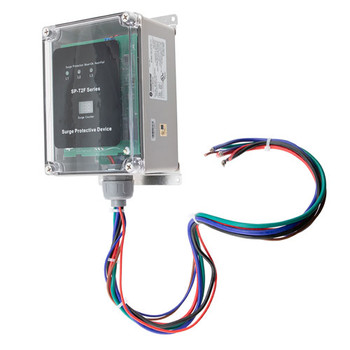AC SPD Surge Counter Type 2 EMI Filtered 480/277Vac Wye 300kA/phase
