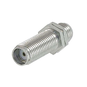 Coaxial Adapter, SMA Female / Female Bulkhead