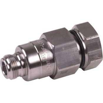 N Female OMNI FIT Premium Straight Connector for 1/2 in Coaxial Cable