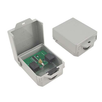 Outdoor CAT5 Lightning Surge Protector with RJ45 Jacks