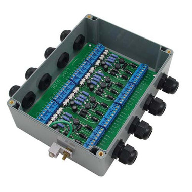 Weatherproof Hi-Power Multi-Port CAT5 Lightning Protector