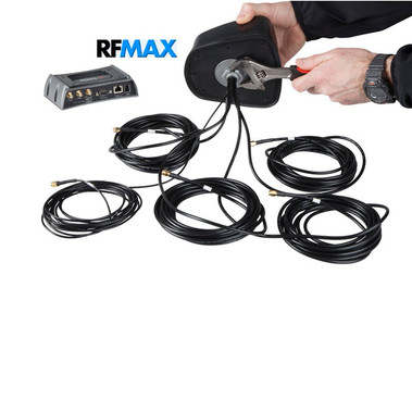 Black Five-in-One Vehicular Antenna for Cradlepoint IBR900 IBR1100 & Sierra Wireless