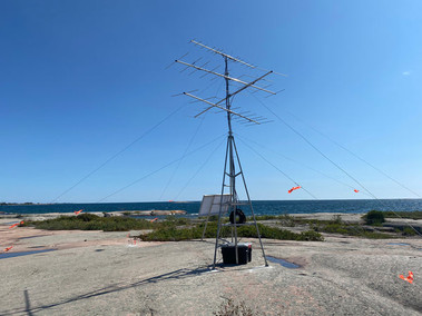 PLC1669-Rev2: 164-170 MHz 9-Element Yagi Antenna for MOTUS Systems & ATS or Cell Tra