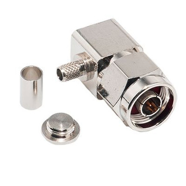Standard N Male Right Angle Connector for LMR240 and RG-8/X