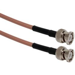 3 ft RG142P Coaxial Cable Assembly with BNC Male Connectors
