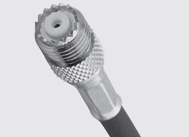 MUF-195: Mini UHF Crimp Jack for RG58/U and 195 Cable
