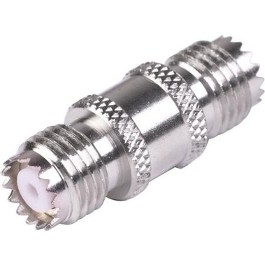 Mini-UHF Female to Mini-UHF Female Coaxial Adapter