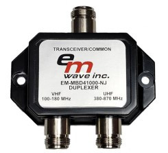 E/M Wave VHF/UHF 870 MHz Duplexer - High Performance Antenna Solution