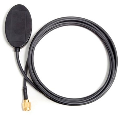 Larsen - Interior Mount GPS Antenna with SMA Connector Installed - Black