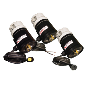 Used 120 V Photocell Power Tap Adapter with 10 ft 2 prong female cord