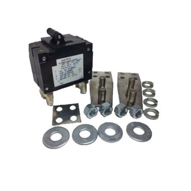 150a AM Breaker 747-148-20-000 kit plug-in Aux ctr pin 5/6'bullet 2/pole
