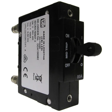 80A AM Breaker Plug-In Type Aux Swch Ctr Midtrip Bullet