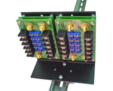 DIN rail distribution block, 10 fuse