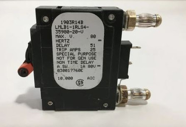Panel W/(2 )10amp ,(4) 5amp Breakers