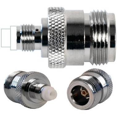 N-Female (Jack) / FME-Female (Jack) Coax Adapter