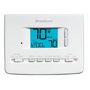 Braeburn Smart Wi-Fi Universal Thermostat (3H/2C, Heat Pump (2H/2C)