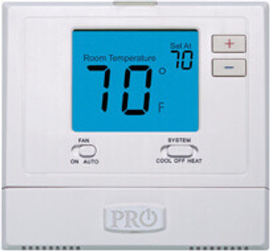 Pro1 T721 Digital Non-Programmable, Multi-Stage Thermostat (2H/1C)