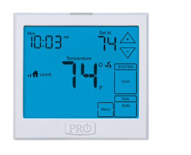 Pro1 T955 Universal Touchscreen Programmable Heat Pump Thermostat (3H/2C)