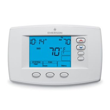 Emerson 1F95-0671, Blue Series 6 Inch Universal Programmable Thermostat