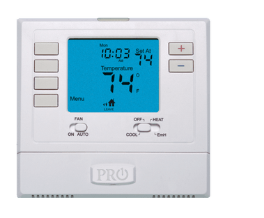 Pro1 T725, 5/1/1 Day Digital Programmable, Multi-Stage Thermostat (2H/1C)