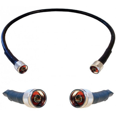 2 ft LMR 400-series Ultra Low Loss Cable with N-Male to N-Male connectors