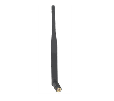 3 dBi Tri-Band 2.4/4.9/5.8 GHz Rubber Duck Antenna, SMA-Male