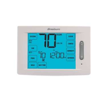 Braeburn 6300 4H/2C 7 Day, 5-2 Day or Non-Programmable Touchscreen Thermostat