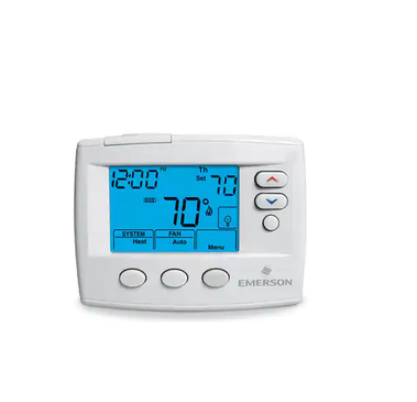 Emerson W1F800471 1H/1C Digital Programmable Blue Thermostat