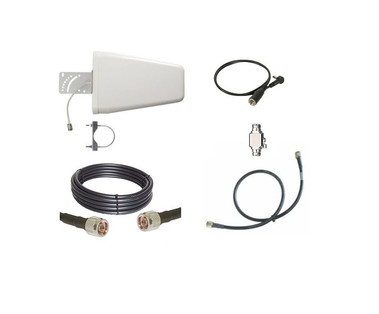 20 ft Log Periodic Antenna Kit for All LTE Wireless Devices, TS9 Connector