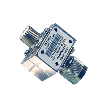Polyphaser IS-50NX-C1-ME Flange Mount Arrestor, UHF Female - UHF Male