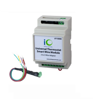 iO HVAC Controls Universal Thermostat Smart Wire Module  2 to 5 Wire Adapter