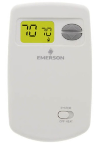 Emerson 70 Series 1E78-140 Heat Only Non-Programmable Thermostat
