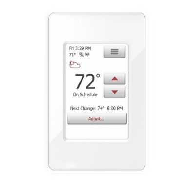 nSpire Touch WiFi Programmable Thermostat (White)
